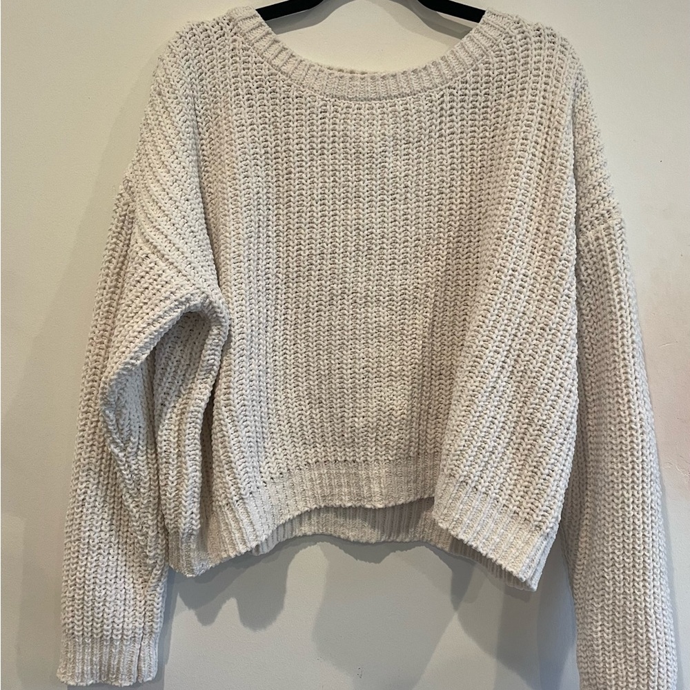 Double Zero Beige/Cream Sweater